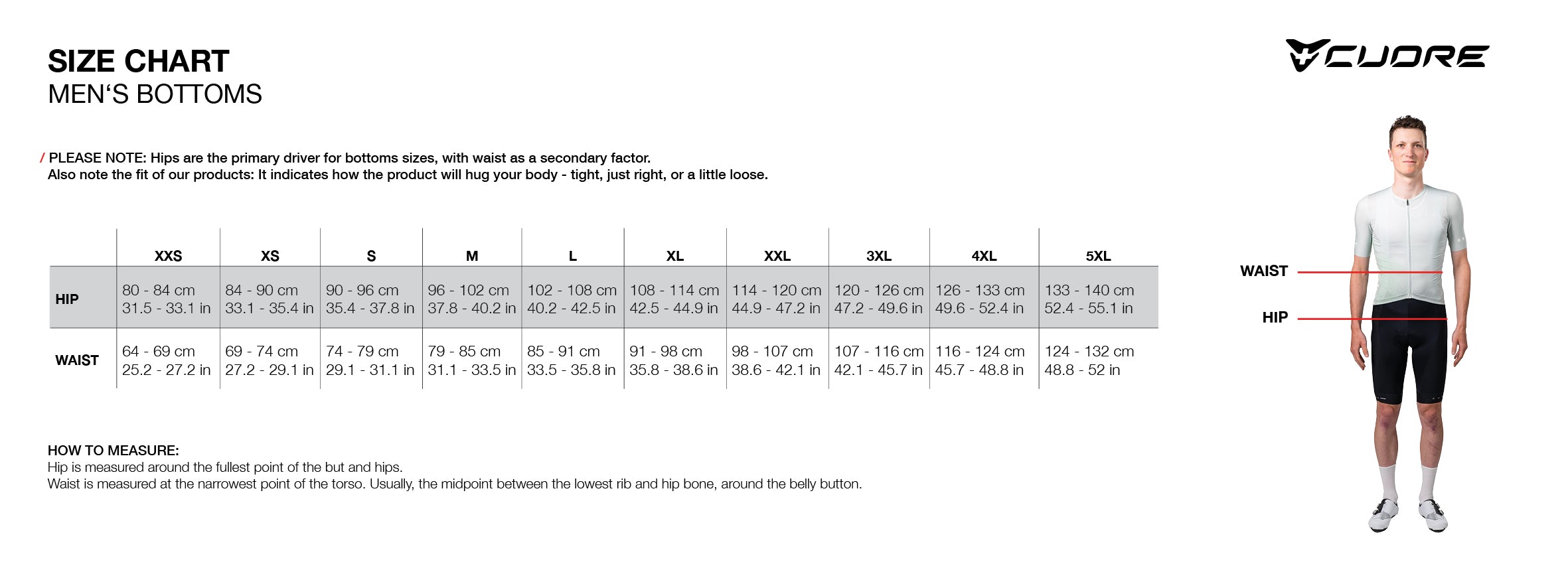 View Size Chart