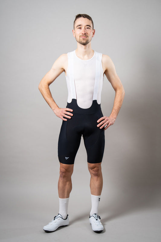 Silver Comp Bib Short